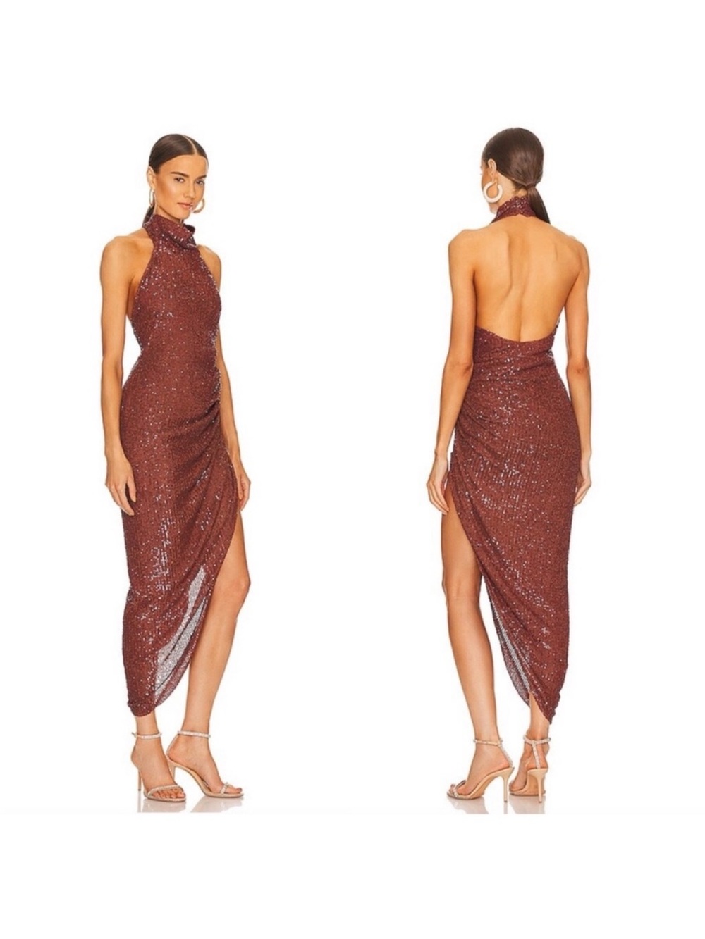 In the mood for love Marissa Dress in Chocolate Brown